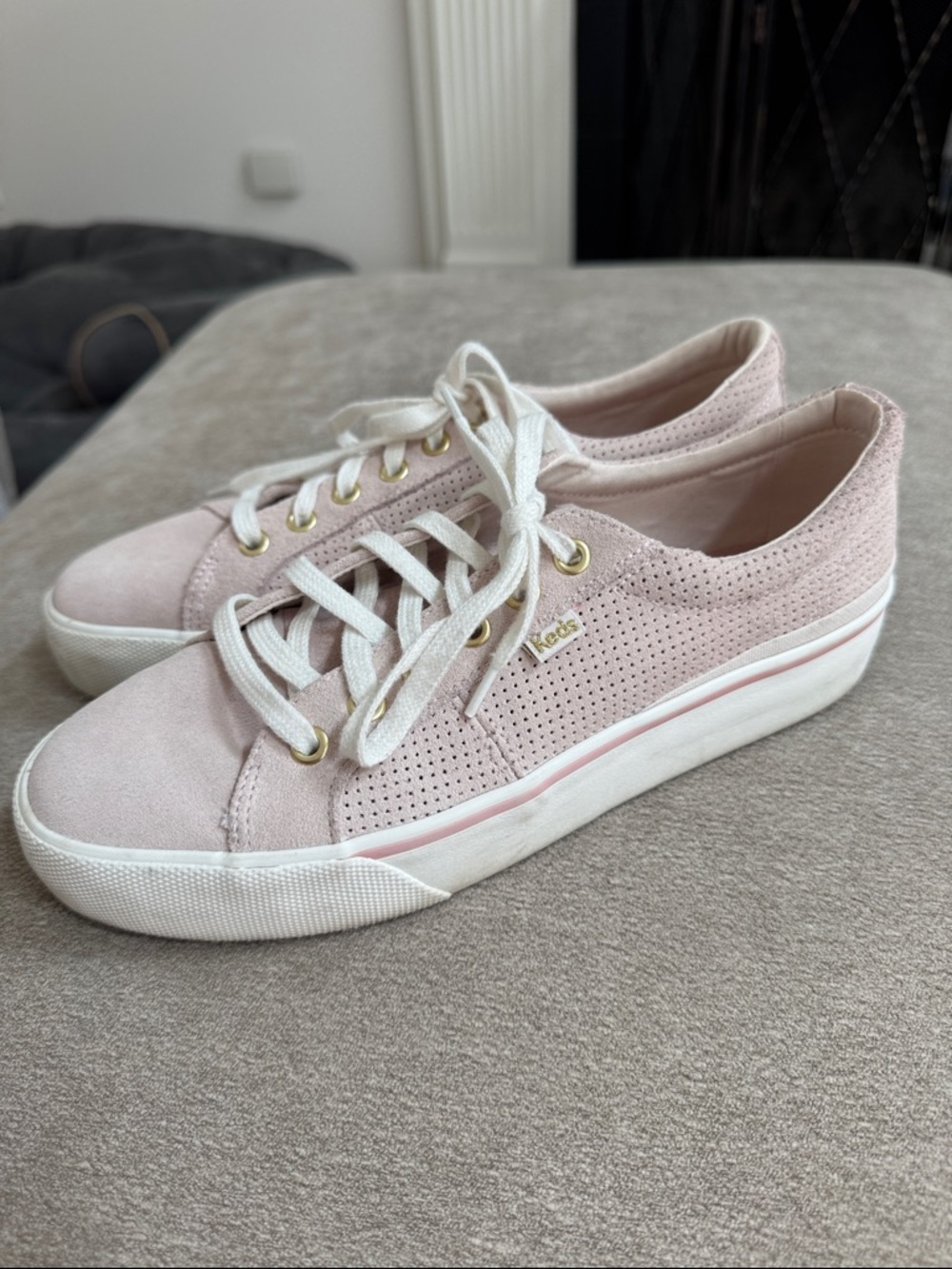 Keds Pink Jump Kick Duo Sneakers